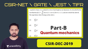 2019 DEC CSIR-NET | Quantum Mechanics | Question no. 04 | Part-B | POTENTIAL G