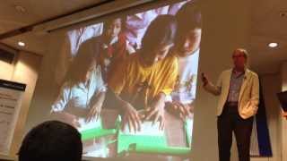 Prof. Nicholas Negroponte Talks About One Laptop Per Child (Tel Aviv, Dec 3rd 2013)