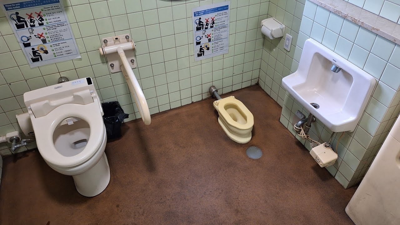 Vintage Great Buddha Hall Multipurpose Restroom (年代物の大仏殿多目的トイレ)