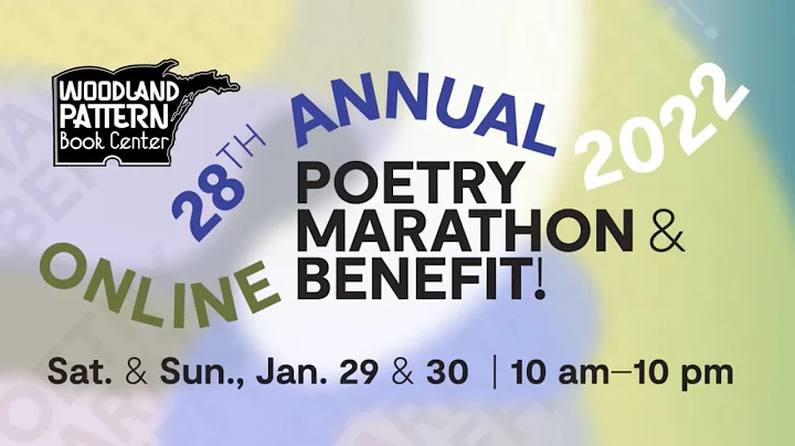 28th Annual Woodland Pattern Poetry Marathon | Sun...