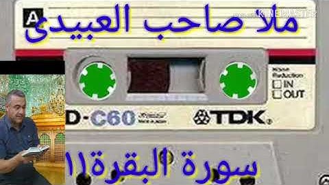 سورة البقرة=11=هديتى الى ارواح امواتكم اخوانى واخواتى الاطهار=ملا صاحب العبيدى