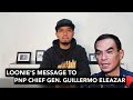 Capture de la vidéo Loonie's Message To Pnp Chief Gen. Guillermo Eleazar