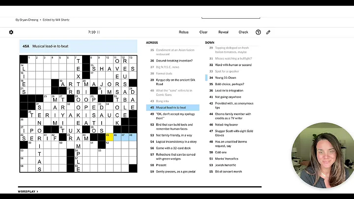 Kate Does the Friday 9/5/2025 NYT crossword