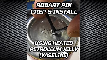 Robart Pin Hinge Prep and Installation - Hot Jelly Method w/30min Epoxy