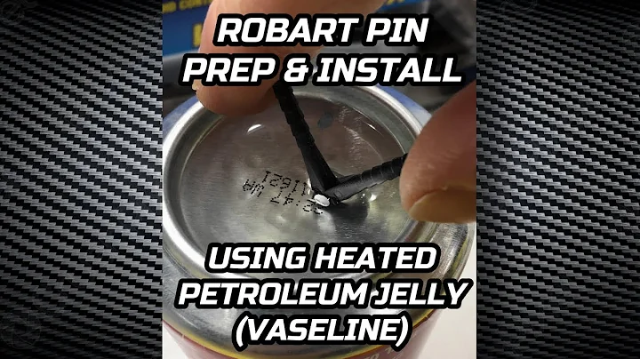 Robart Pin Hinge Prep and Installation - Hot Jelly Method w/30min Epoxy