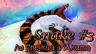 MINIGAMES || Snake #3 /with Akuma & Snejkuu