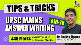 UPSC Topper's Guide for Mains Answer Writing | Personal Strategy & Tips | Crack UPSC MAINS 2023