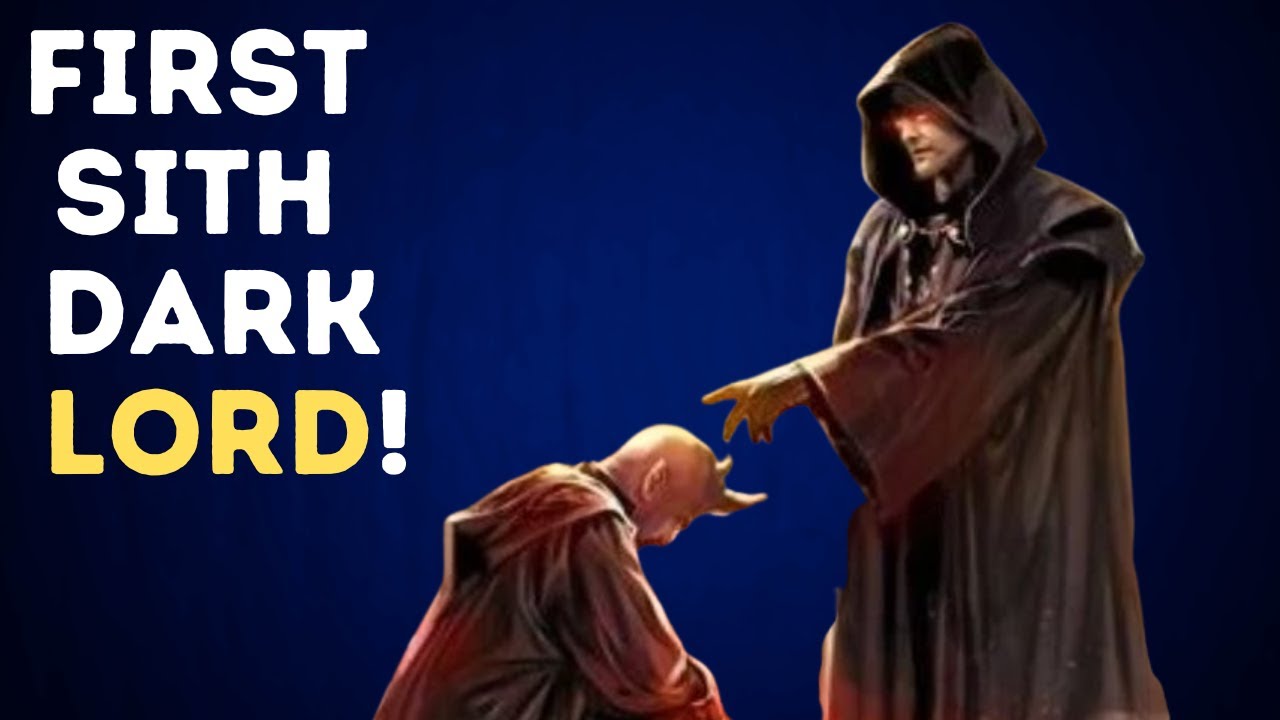 The First Dark Lord of the Sith - YouTube