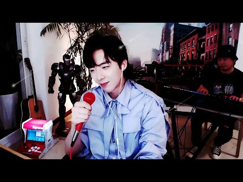 2021-04-23︱刘宇宁︱微博直播歌曲：白智英〈像中槍一樣〉