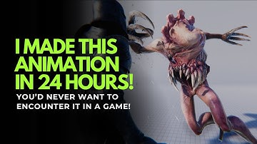 I Spent 24hr Creating This Creature Animation You