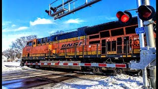 BNSF Tier 4 w/ Great K5HL Chased To Merrill, IA