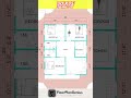 25x30 3-Bedroom Home Plan | 750 SQFT π‘