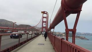 My walk across the Golden Gate Bridge