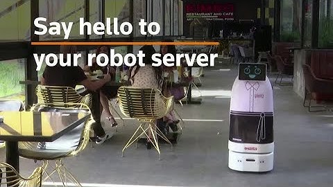 The robot waiter