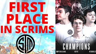 FIRST PLACE IN SEASON 20 SCRIMS | TSM IMPERIALHAL AND THE BOYS DOMINATE SCRIMS