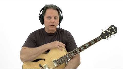 Jazz Standards Guitar Lesson #1 - Chord Studies - Brad Carlton