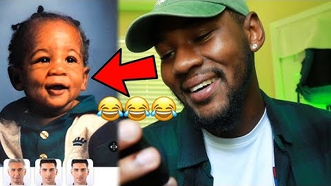 Using the NEW FaceApp ‘OLD FACE’ Filter 😂 FaceApp Challenge