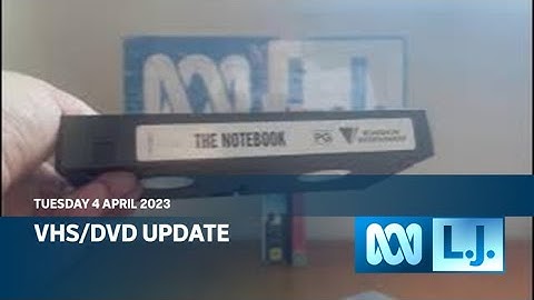 VHS/DVD Update - Tuesday 4 April 2023