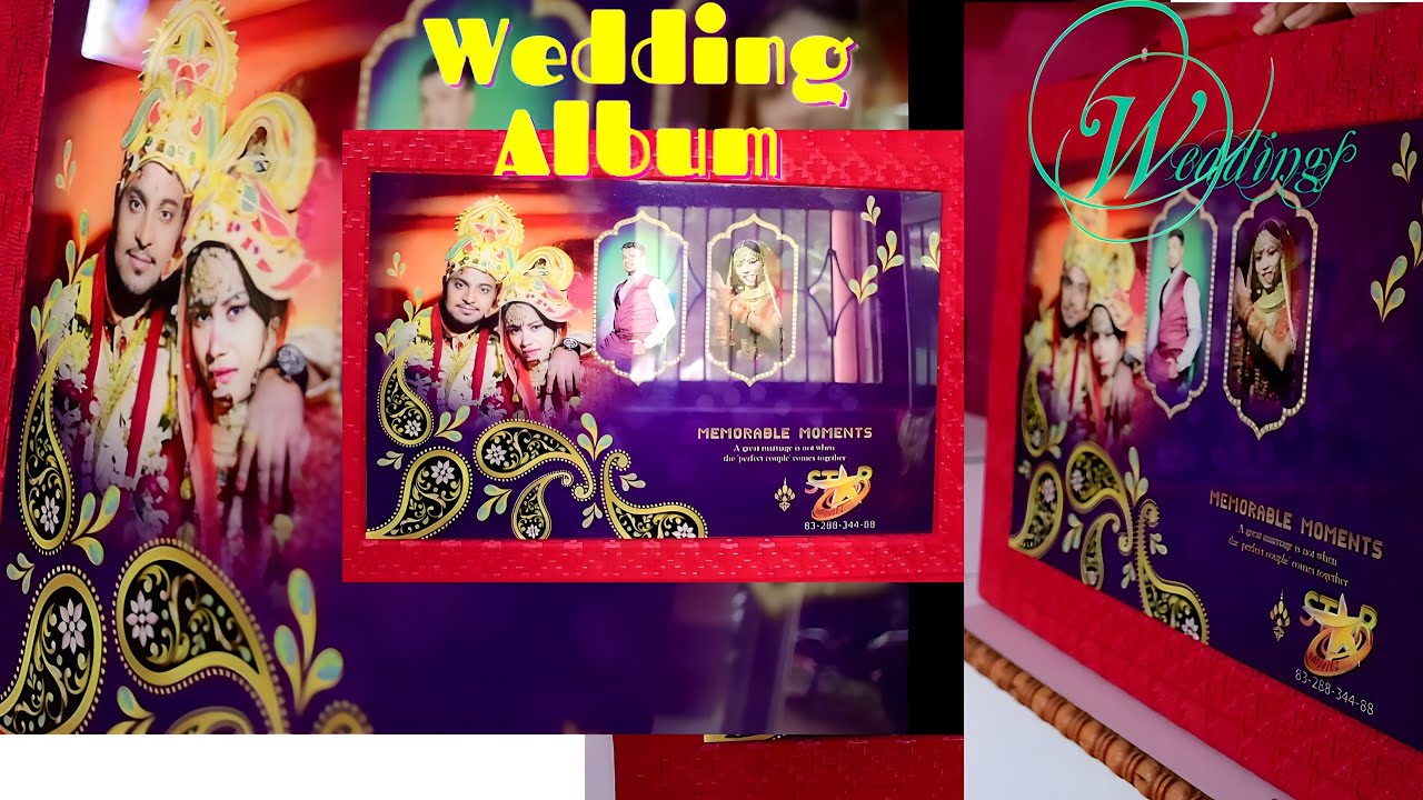 Wedding album design wedding greenscreen album YouTube