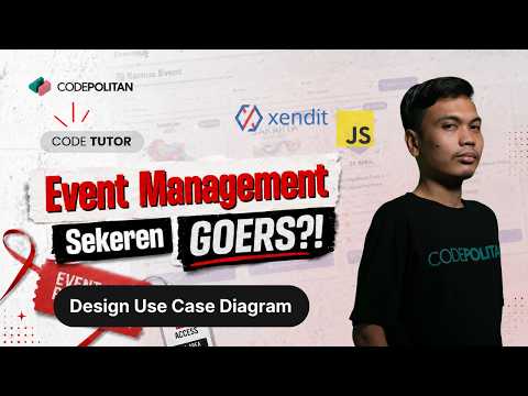 EP 16 | Perancangan Use Case Diagram | Tutorial Membuat Website Event Management dengan Express.js