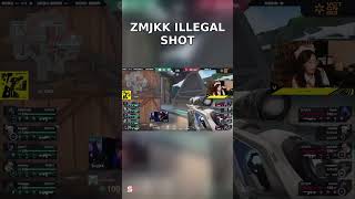 #VALORANT Highlights | #shorts Yinsu - zmjkk illegal shot #VALORANT #Gaming #Shorts