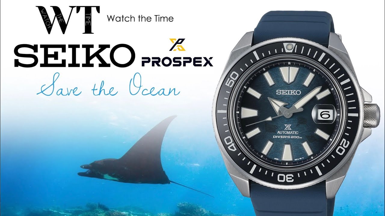 Seiko Prospex (SRPF79) Is the 'King Samurai' Seiko's best afford' diver |  Save The Ocean Manta Ray - YouTube