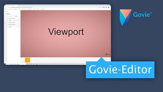 First steps with the Govie Editor