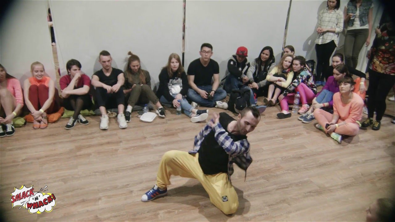 Smack'n'whacK | intensive | 10.04.2016г. Waacking 1vs1, Ксения Эйсмонт (+) VS Алан Мамбетов