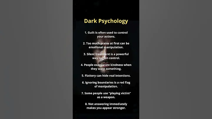 7 Dark Psychology Tricks You Should Never Ignore 😈🧠