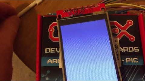 Demo of ESP32 running VNC Client