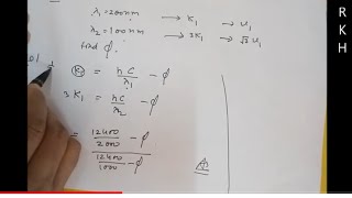 Lecture-5: work function calculation for photoelectric effect