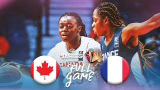 3RD PLACE GAME: Canada v France | Full Basketball Game
