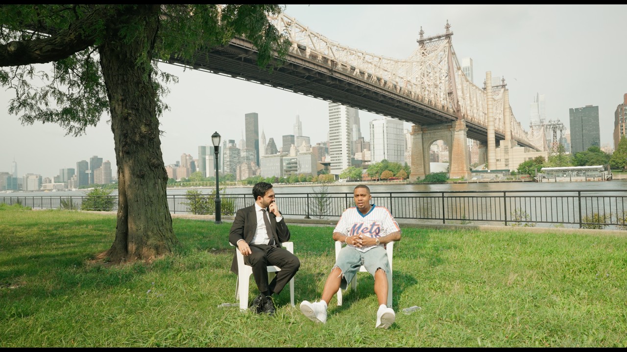 Official video cover: Mayor and Nas sit down to discuss the past, present and future of hip hop in NYC