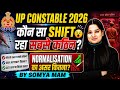 UP CONSTABLE 2026 | कौन सा SHIFT सबसे कठिन ? | NORMALISATION का असर | By Somya.prakash