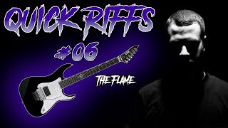 Chimaira THE FLAME Guitar Lesson | Quick Riffs #06