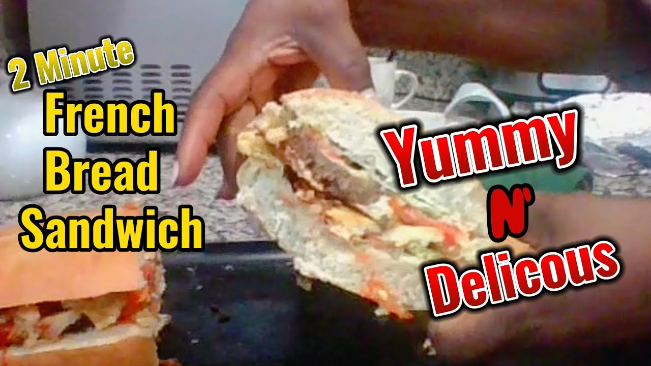 QUICK FRENCH BREAD BREAKFAST SANDWICH YouTube