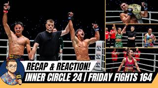 Jojo BLOW! Ondash split decision | Inner circle 24 & ONE Friday Fights REACTION