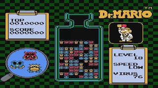 Dr. Mario Virus Level 16-18 Nintendo NES Video Game screenshot 4