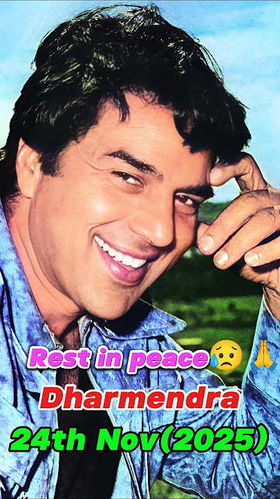 Dharmendra Age Transformation | Tribute to Bollywood’s He-Man 😥🙏