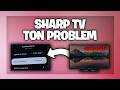 Sharp Fernseher Ton geht nicht oder schwankt Problem beheben - Sound einstellen Anleitung