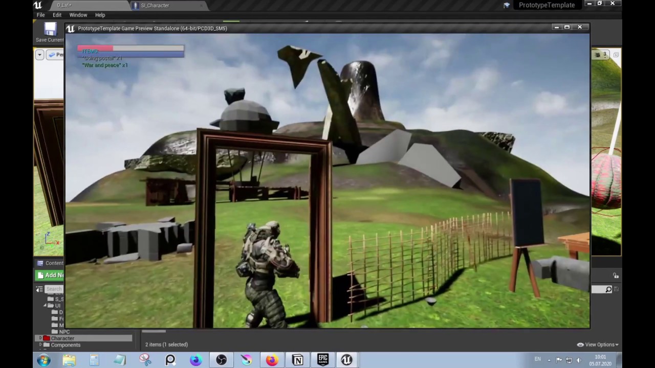 Soaring islands progress