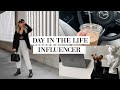 DAY IN THE LIFE OF AN INFLUENCER/YOUTUBER | WHAT I *ACTUALLY* DO | SPONSORSHIPS, EDITING & FILMING!