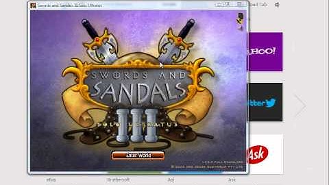 Swords and Sandals 3 Stats Hack With Cheat Engine 5.6.1