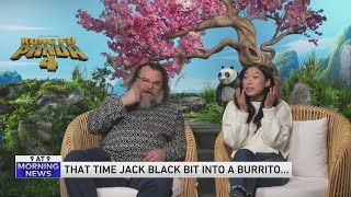 Jack Black found a shocking surprise ingredient in his burrito