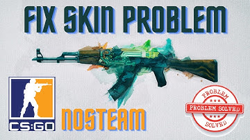 How to Fix CS GO NOSTEAM Skin Problem