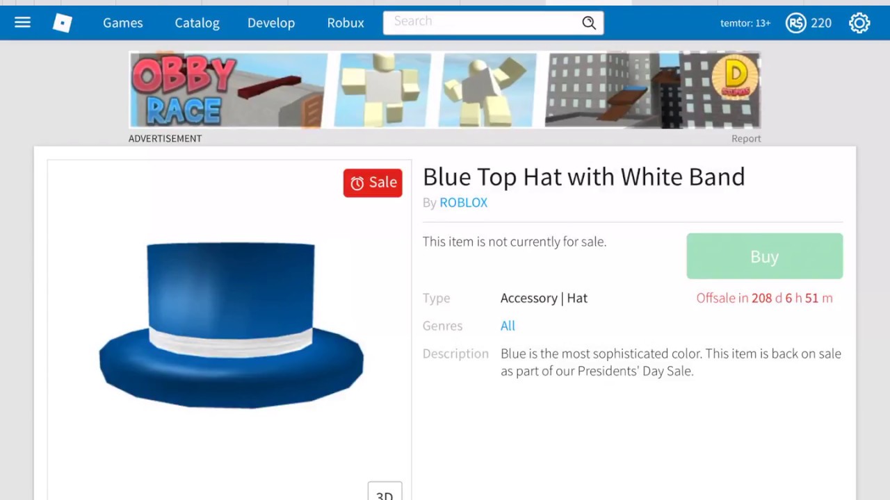 Роблокс hat. Blue Top hat Roblox. Roblox шляпа. Шляпы в РОБЛОКСЕ. ID шляп в РОБЛОКС.