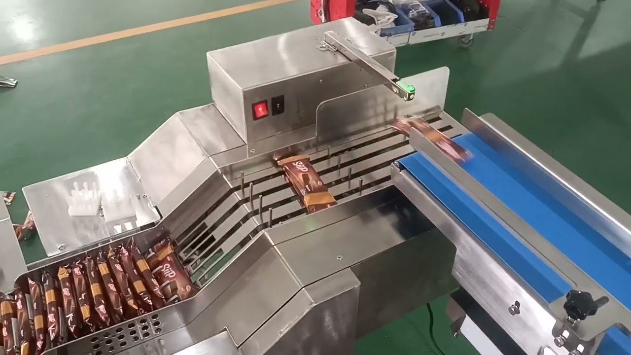Single Wafer Biscuit Packaging Machine | Automatic Pillow Packing for Individual Wafers