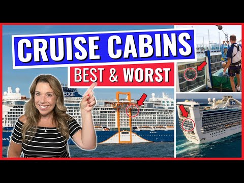 10 BEST & WORST CRUISE SHIP CABINS - Cruise Cabin Tips You NEED to Know