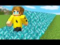 Minecraft but everything i touch turns to diamond