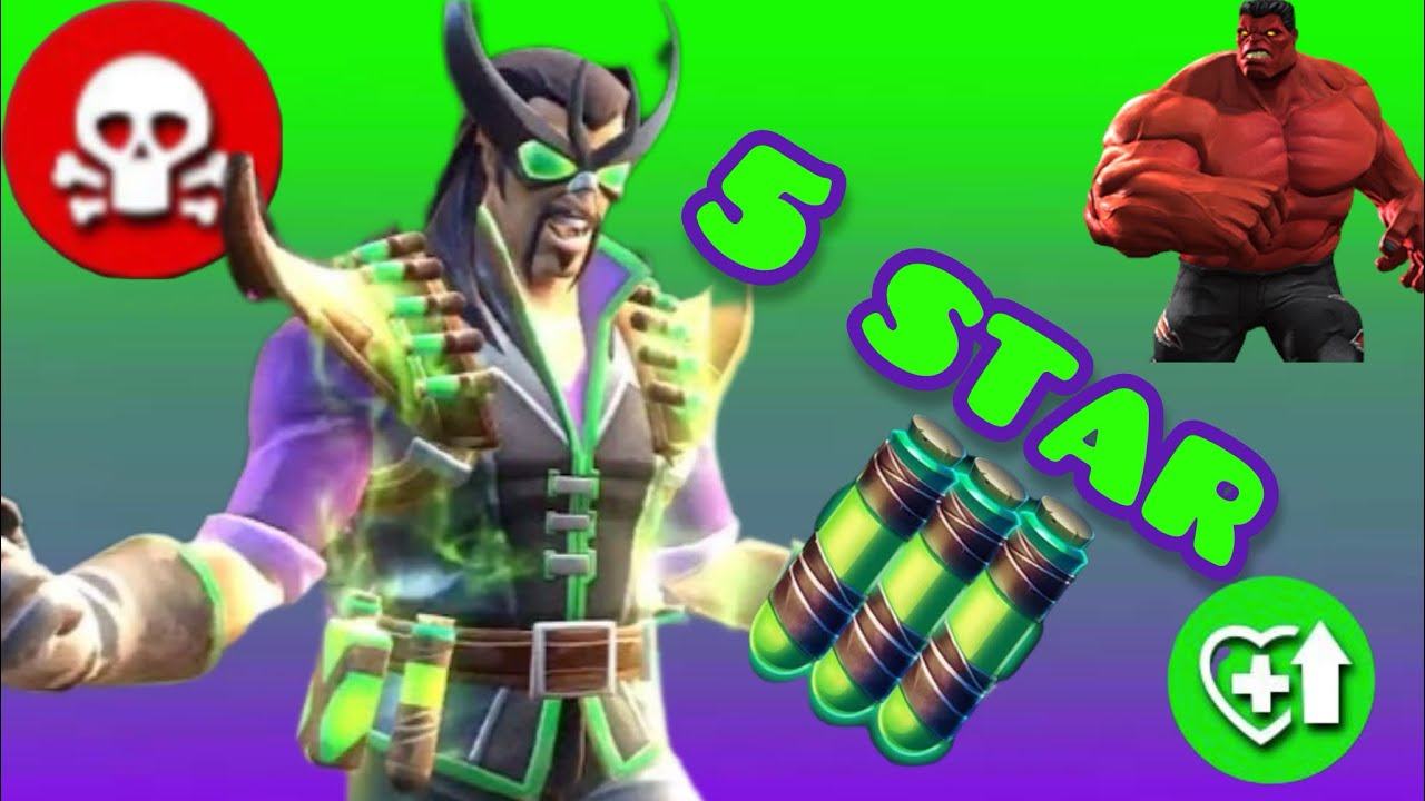 5 Star Diablo Vs 1.5 Million HP Red Hulk